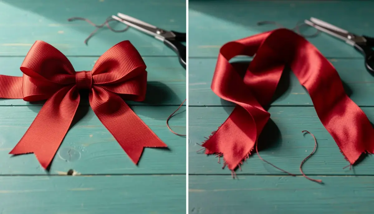 Diferença Entre Fita de Grosgrain e Cetim: Qual Levar Para Casa?