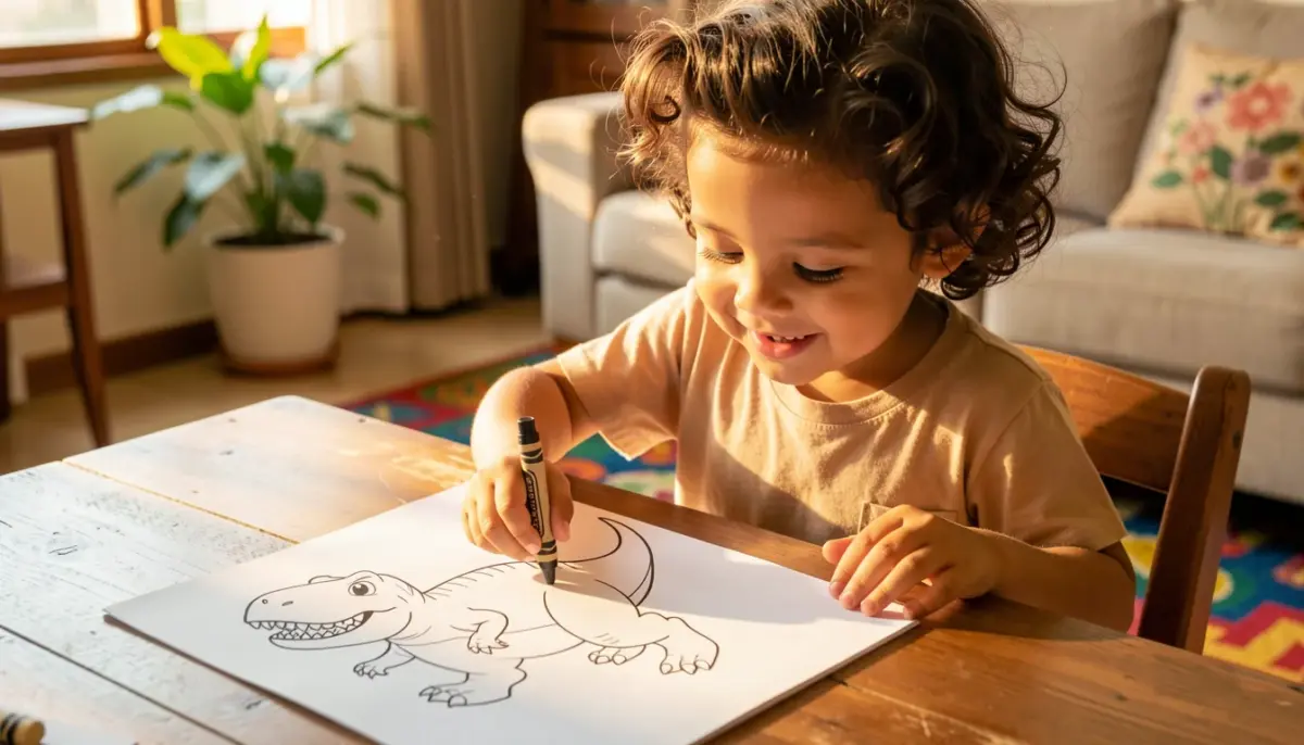 7 Desenhos de Dinossauro para Colorir e Imprimir Grátis (Guia Prático)