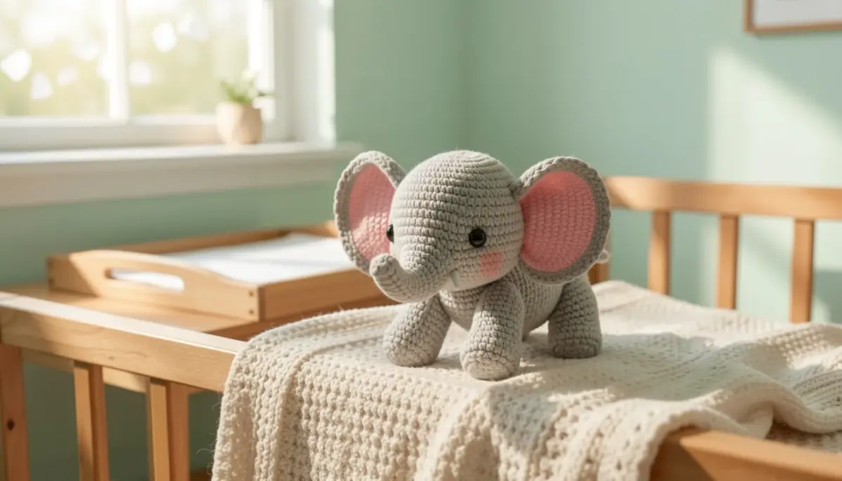8 Ideias de ELEFANTE AMIGURUMI para Bebê (Passo a Passo Seguro)