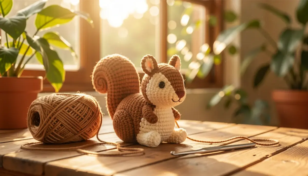 5 Esquilos Amigurumi Fofos para Fazer em Casa (Fotos e Inspirações)