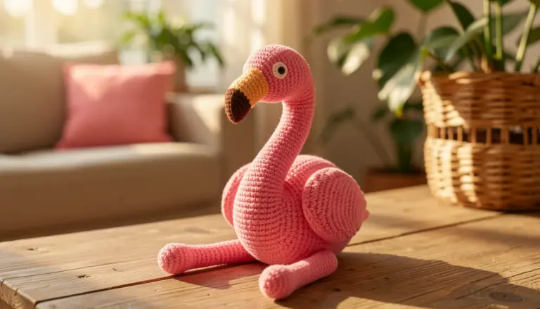 5 Ideias Criativas de FLAMINGO AMIGURUMI (Passo a Passo)