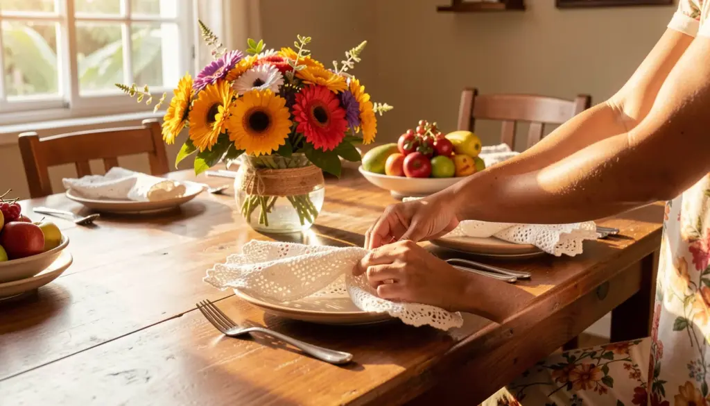 40 Ideias de Guardanapos de Crochê para Transformar Sua Mesa Posta