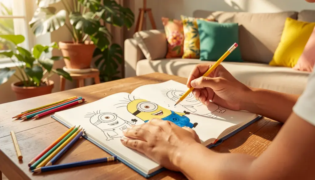 33 Imagens Minions para Colorir com Ideias de Cores Oficiais