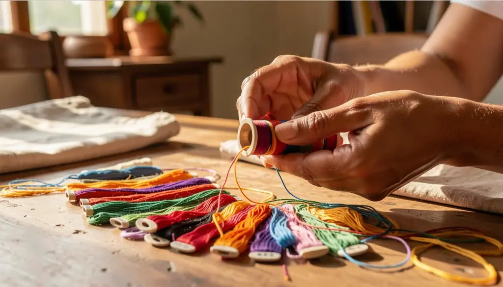 Linha de Bordado: Como Escolher a Certa e Não Errar Mais