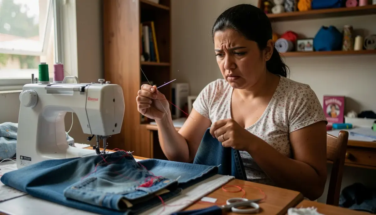 Máquina de Costura Portátil Costura Jeans? Verdade ou Mito Revelado