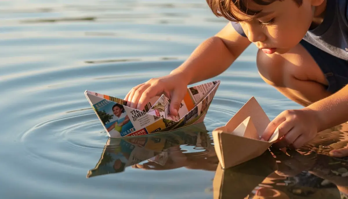 Melhor Tipo de Papel para Fazer Barco de Papel que Flutua e Dura