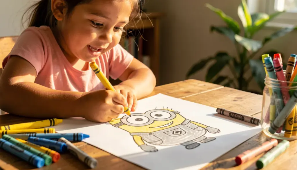 45 Ideias de Minions Colorir para Imprimir Grátis Hoje