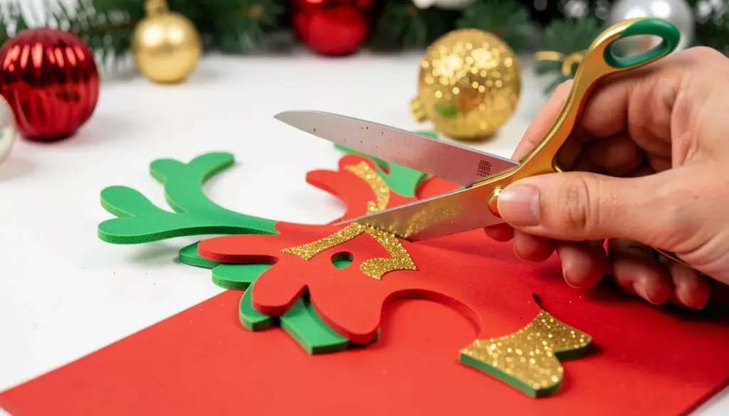 5 Moldes de Rena de Natal em Eva Grátis para Imprimir Agora
