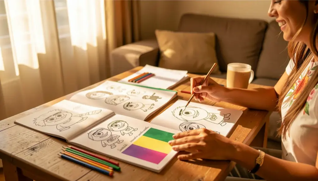 41 Ideias de Nojinho Divertidamente para Colorir com as Cores Certas