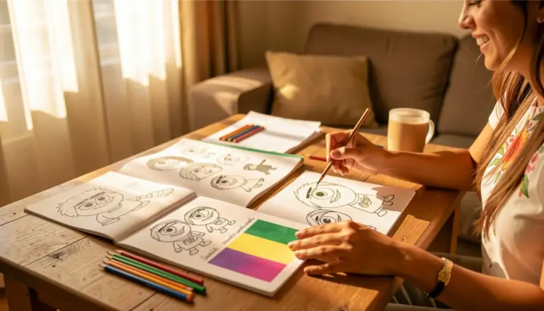 41 Ideias de Nojinho Divertidamente para Colorir com as Cores Certas