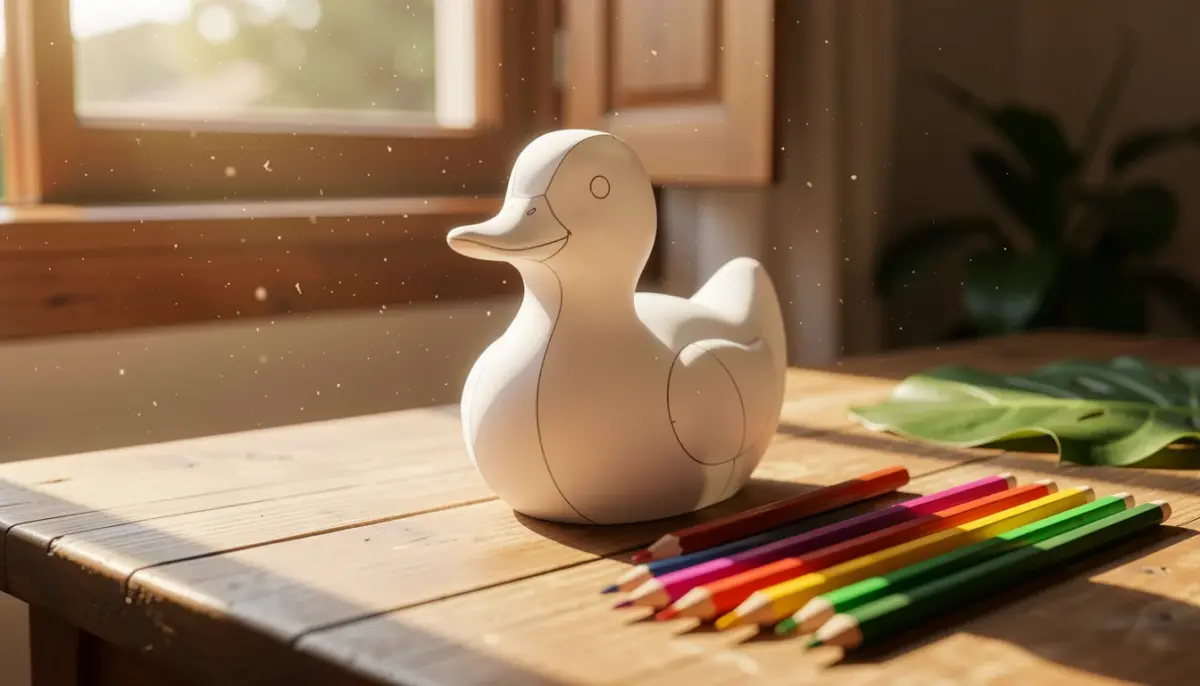 31 Ideias de Paper Duck para Colorir com Moldes Grátis