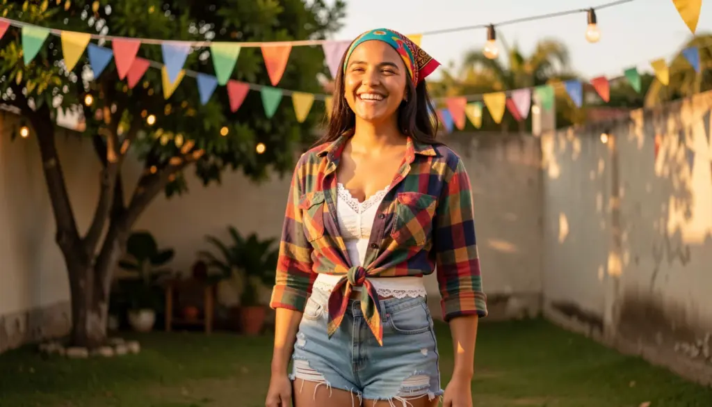 35 Ideias de Roupa de Festa Junina Feminina Improvisada