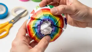 Como Fazer Squishy de Papel com Enchimento Alternativo Barato em Casa