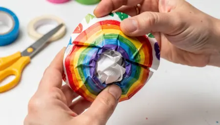 Como Fazer Squishy de Papel com Enchimento Alternativo Barato em Casa