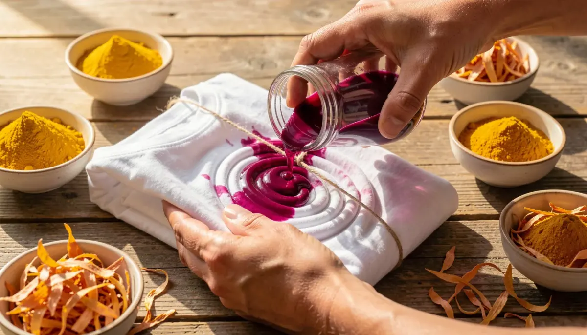 Tie Dye com Corantes Naturais em vez de Químicos: Passo a Passo Caseiro