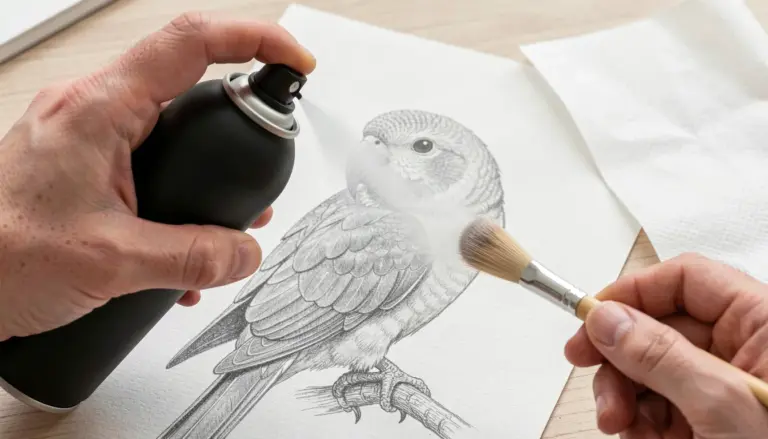 Truque para Fixar Desenho a Lápis sem Borrar: Passo a Passo Fácil Truque para Fixar Desenho a Lápis sem Borrar: Passo a Passo Fácil