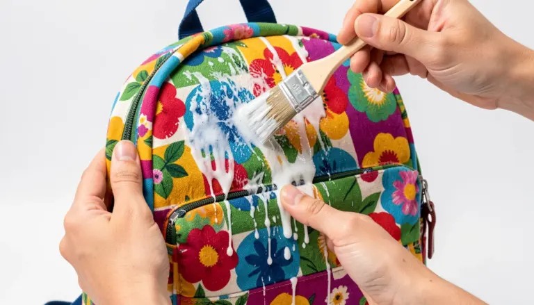 Truque Para Impermeabilizar Mochila de Tecido Artesanal Com Cola Branca Truque Para Impermeabilizar Mochila de Tecido Artesanal Com Cola Branca