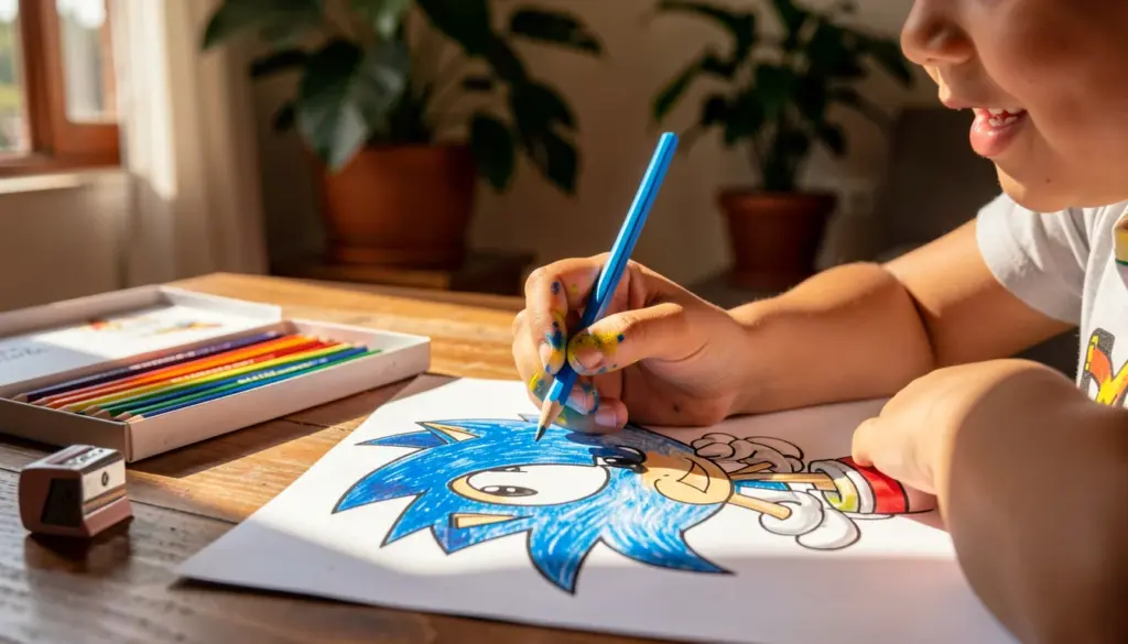 Turma do Sonic para Colorir: Onde Baixar Grátis e se Divertir